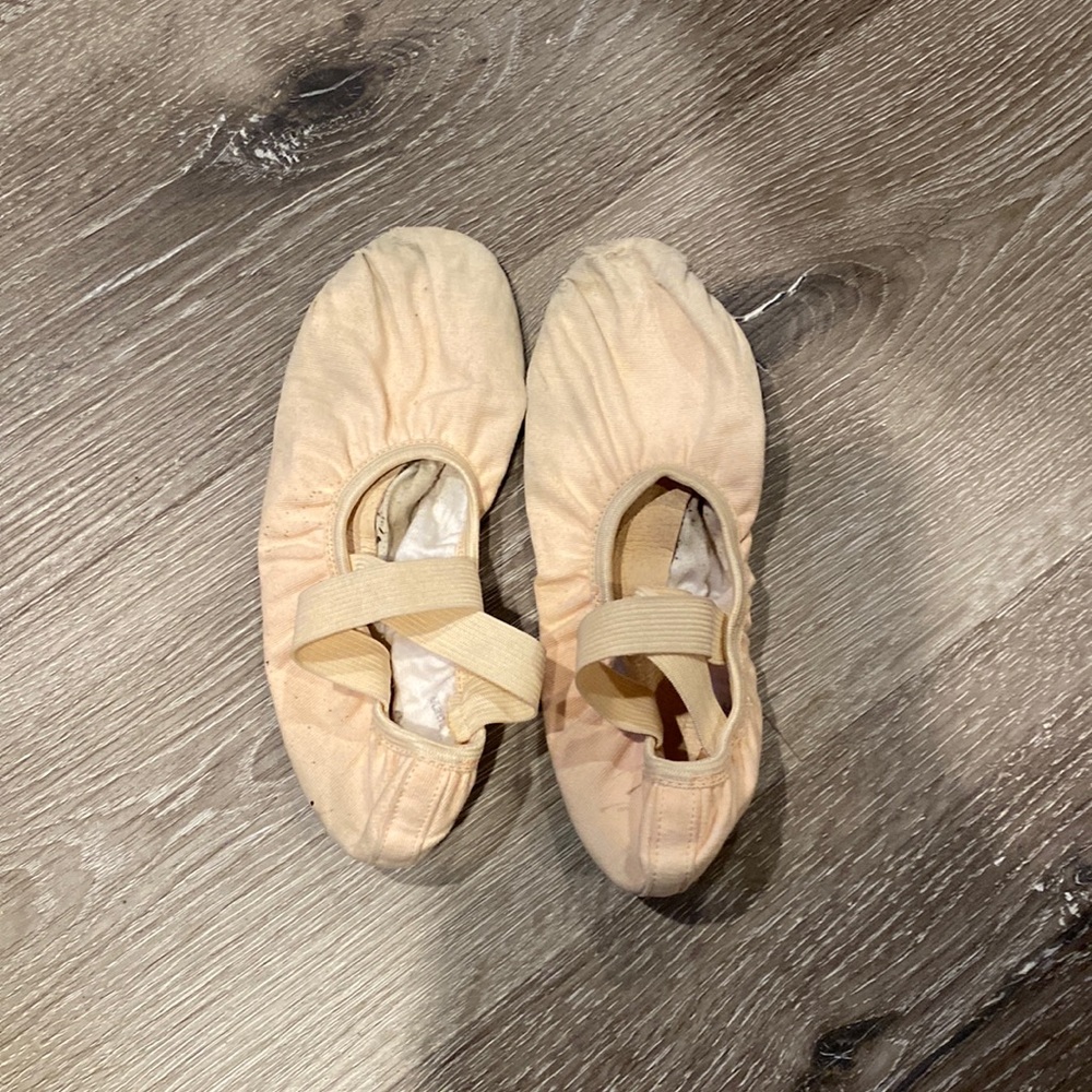 pink ballet shoes